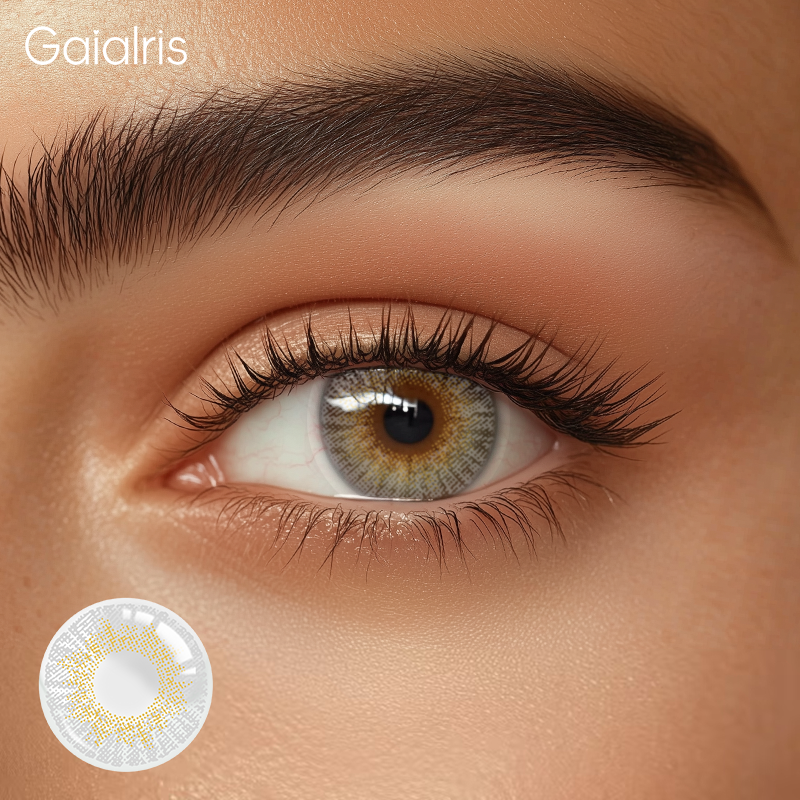 GaiaIris Ammonoidea Brown 1 Year Contacts