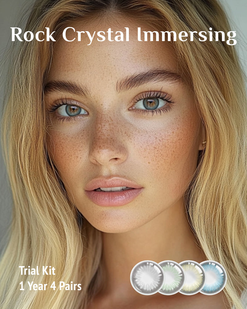 GaiaIris Rock Crystal Immersing Trial Kit 1 Year 4 Pairs