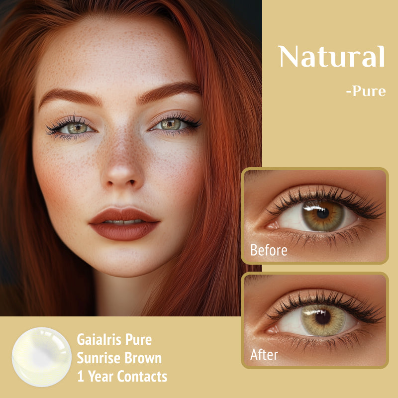 GaiaIris Natural Pure Trial Kit 1 Year 4 Pairs