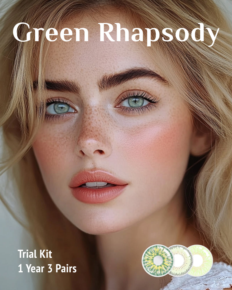 GaiaIris Green Rhapsody Trial Kit 1 Year 3 Pairs