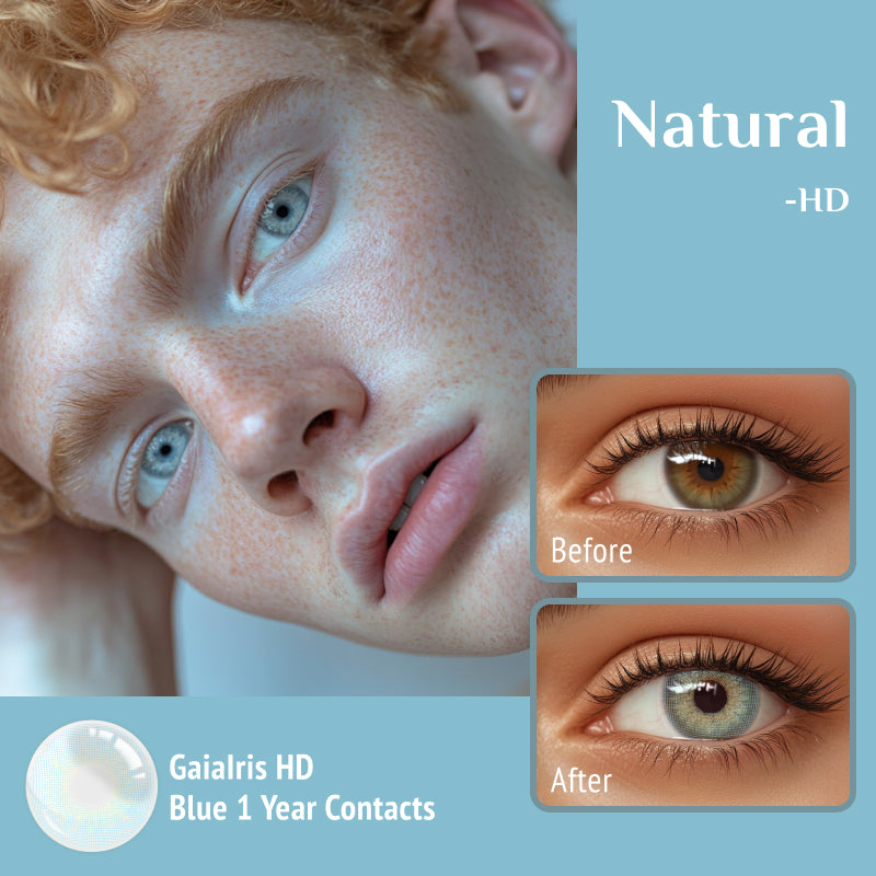 GaiaIris HD Blue 1 Year Contacts