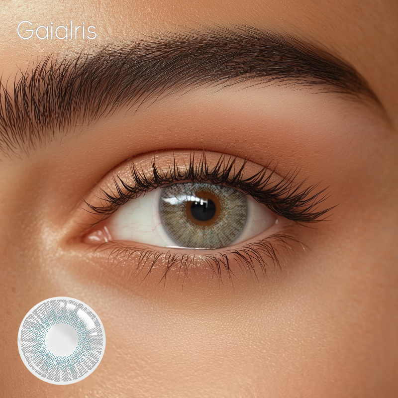 GaiaIris Ammonoidea Gray 1 Year Contacts