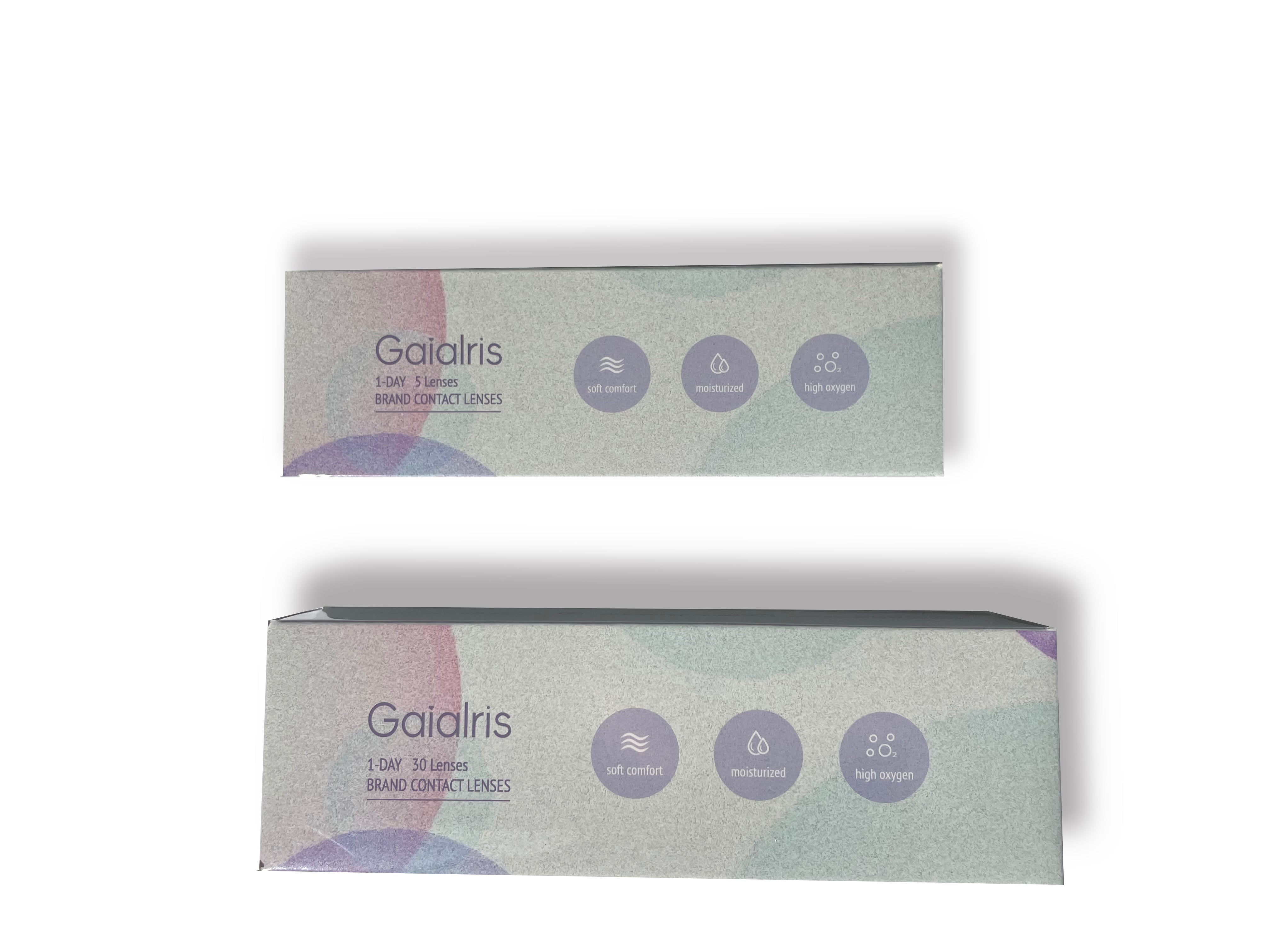 Gaialris 1 Daily Disposable Clear Color Contact Lenses 30