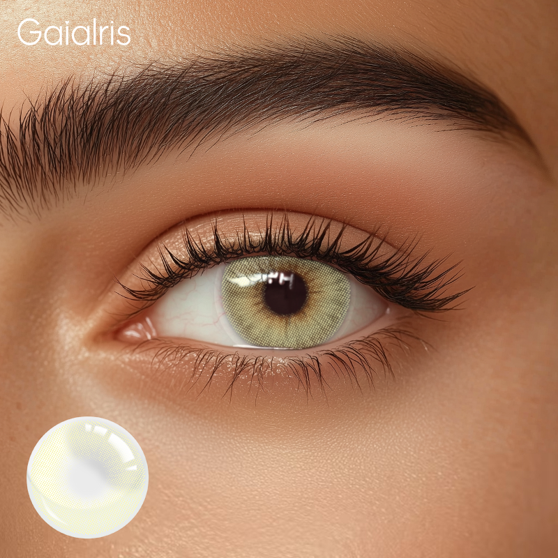 GaiaIris Pure Sunrise Brown 1 Year Contacts