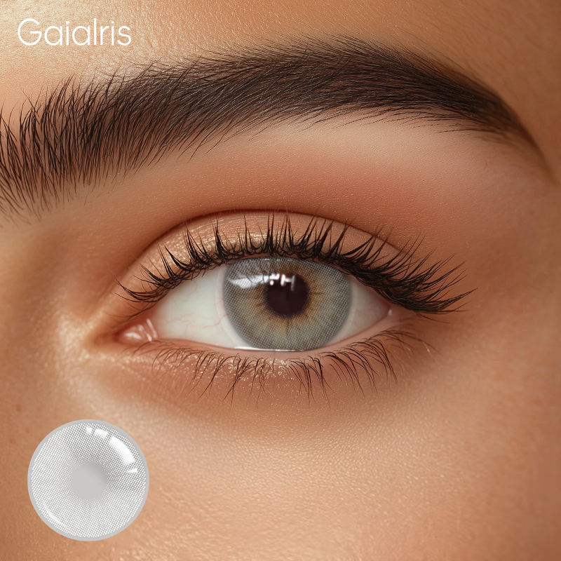 GaiaIris Pure Mermaid Grey 1 Year Contacts