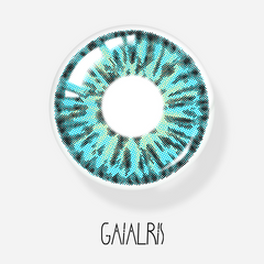 GaiaIris Leopard Blue 1 Year Contacts